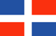 Dominikanske Republikk Flag